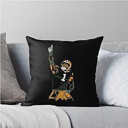 Micah Parsons Football Throw Pillow