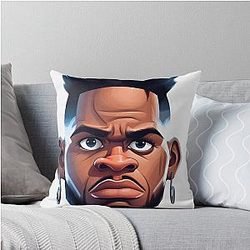 Caricature of Micah Parsons Throw Pillow

cleaned up title: Caricature of Micah Parsons Throw Pillow