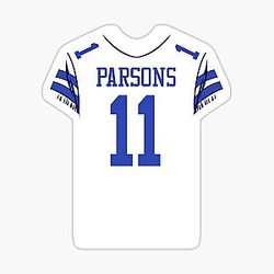 Micah Parsons Jersey Sticker