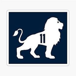 MICAH PARSONS Lion Sticker