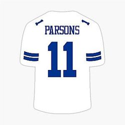 Micah Parsons Dallas Cowboys Sticker