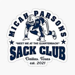 Micah Parsons Sack Club Dallas