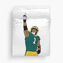 Micah Parsons Packers Duvet Cover
