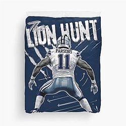 Micah Parsons The Lion Hunt Parsons Duvet Cover