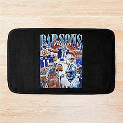 Micah Parsons Football Bath Mat