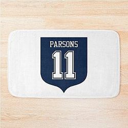 Micah Parsons emblem Bath Mat