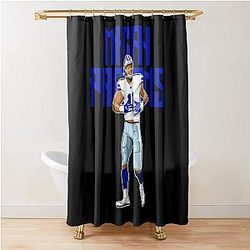 Micah Parsons Keep Score Bold Shower Curtain