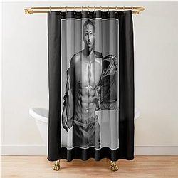 Michael B. Jordan Fan Art & Merch Essential T-Shirt Shower Curtain