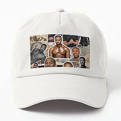 Michael B Jordan Dad Hat Photo Collage