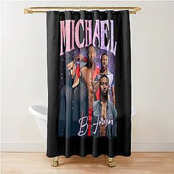 Michael B. Jordan Shower Curtain