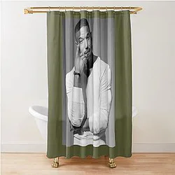 Michael B. Jordan Shower Curtain