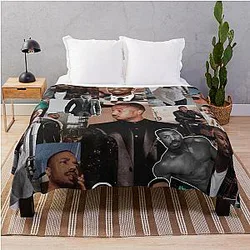 Michael B Jordan Throw Blanket