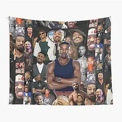 Michael B. Jordan Tapestry