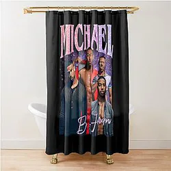Michael B. Jordan Shower Curtain