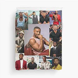 Michael B. Jordan Duvet Cover
