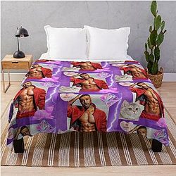Michael Jordan Throw Blanket
