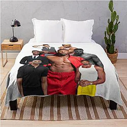 Michael B. Jordan Throw Blanket