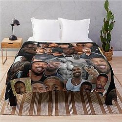 Michael B. Jordan Throw Blanket