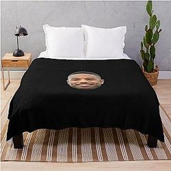 Michael Jordan Heads Throw Blanket