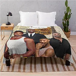 Michael B. Jordan photo Throw Blanket