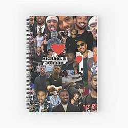 Michael Jordan Spiral Notebook