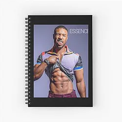 Michael B. Jordan Classic Spiral Notebook