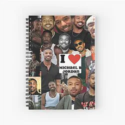Michael B. Jordan Spiral Notebook