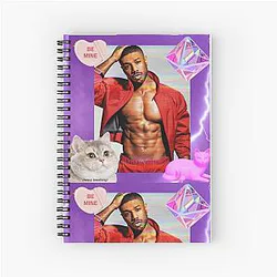 Michael Jordan Spiral Notebook
