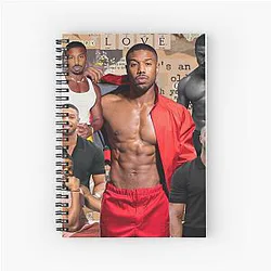 Michael B. Jordan Spiral Notebook