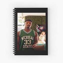 Michael Jordan Spiral Notebook