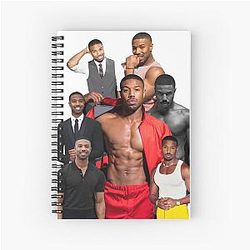Michael Jordan Photo Spiral Notebook