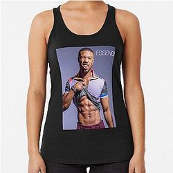 michael b jordan Classic Racerback Tank Top