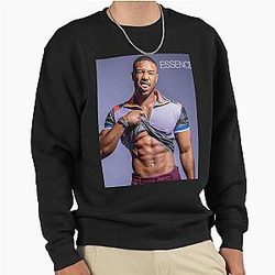 Michael B Jordan Classic Pullover Sweatshirt