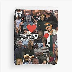Michael Jordan Duvet Cover