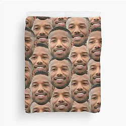 Michael Jordan Duvet Cover