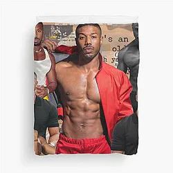 Michael B. Jordan Duvet Cover