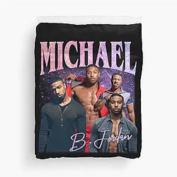 M. Jordan Duvet Cover