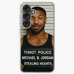 Michael B Jordan Stealing Hearts Galaxy Case