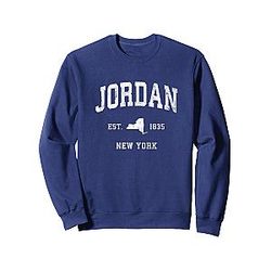Jordan New York Vintage Athletic Sports Design Sweatshirt