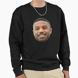 Michael B. Jordan heads Pullover Hoodie