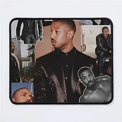 Michael B. Jordan Collage Mouse Pad