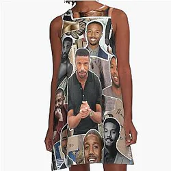 Michael B. Jordan A-Line Dress