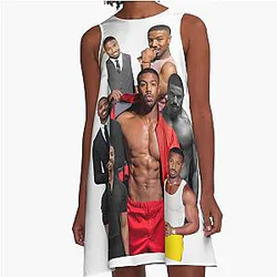 Michael B. Jordan A-Line Dress
