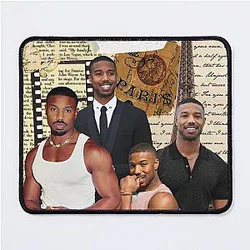 Michael B. Jordan photo Mouse Pad