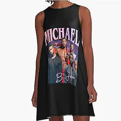 Michael B. Jordan A-Line Dress