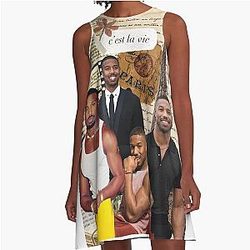 Michael B. Jordan A-Line Dress