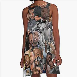 Michael Jordan A-Line Dress