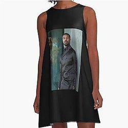 michael b jordan A-Line Dress