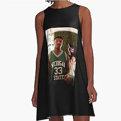 Michael Jordan A-Line Dress