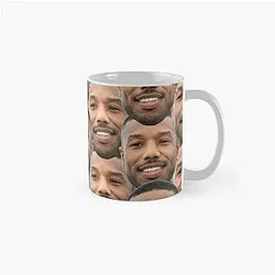 Michael B Jordan Head Classic Mug